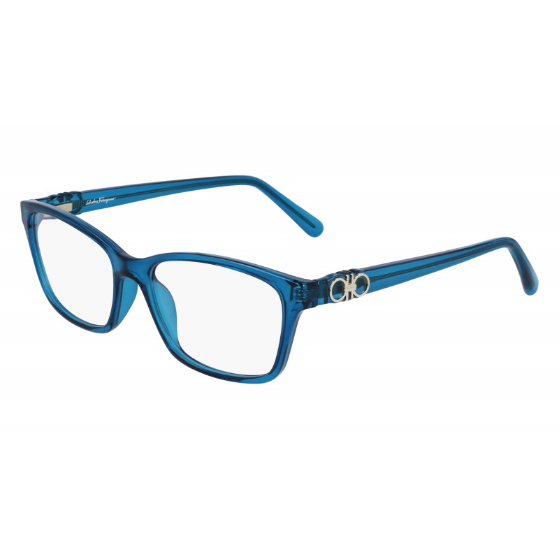 Eyeglasses FERRAGAMO SF 2935 432 Transparent Turquoise Eyeglasses FERRAGAMO SF 2935 432 Transparent Turquoise