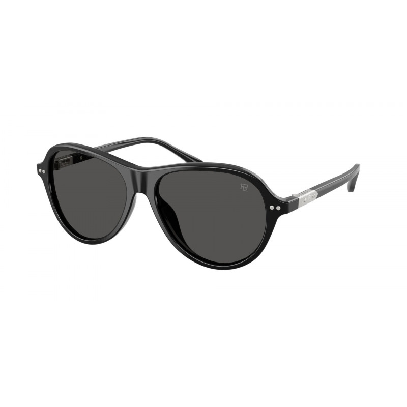 Sunglasses Ralph Lauren RL 8247 U 500187 Shiny Black / Dark Grey Polyamide Standard 56mm