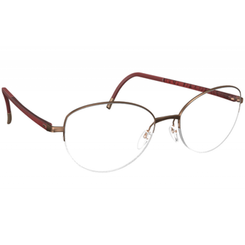Eyeglasses Silhouette Illusion Nylor 4560 6040 Velvet Apricot 51mm