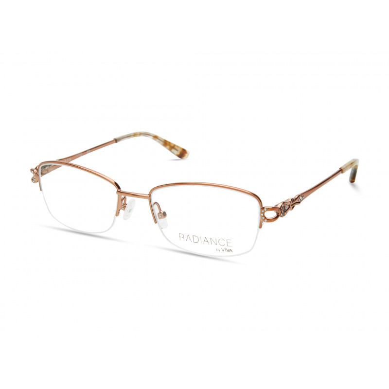 Eyeglasses Viva VV 8009 045 Shiny Light Brown / 49mm