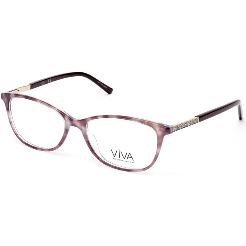 Eyeglasses Viva VV 4509 050 Light Brown/Monocolor / Matte Dark Brown Eyeglasses Viva VV 4509 050 Light Brown/Monocolor / Matte Dark Brown