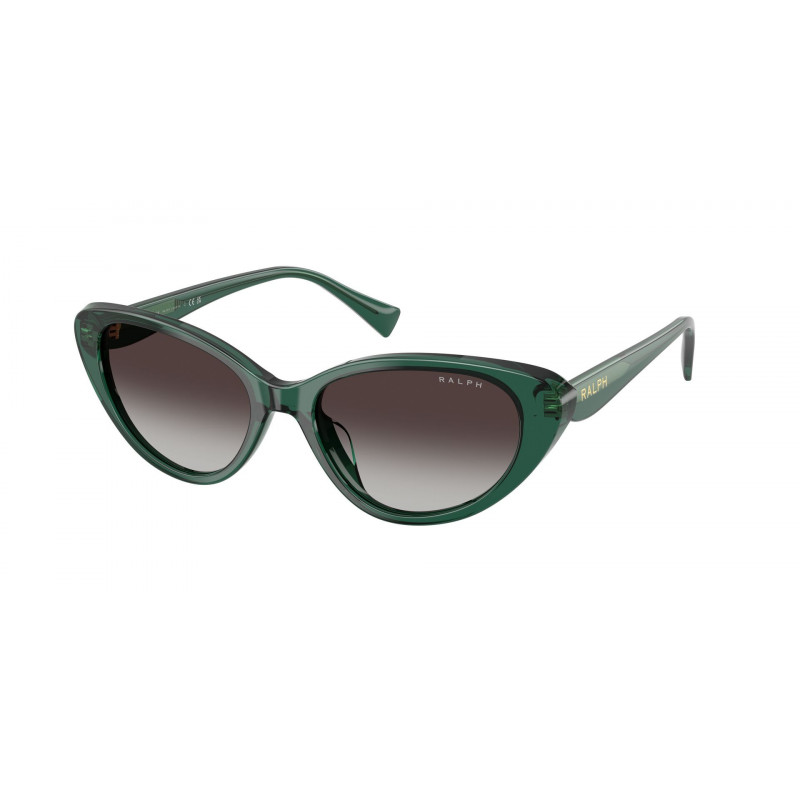 Sunglasses Ralph RA 5359 U 61868G Transparent Green / Gradient Grey Polyamide Standard 54mm