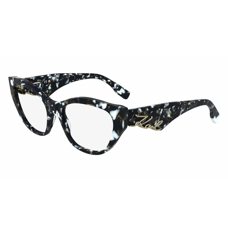 Eyeglasses KARL LAGERFELD KL 6189 016 Marble Black Eyeglasses KARL LAGERFELD KL 6189 016 Marble Black