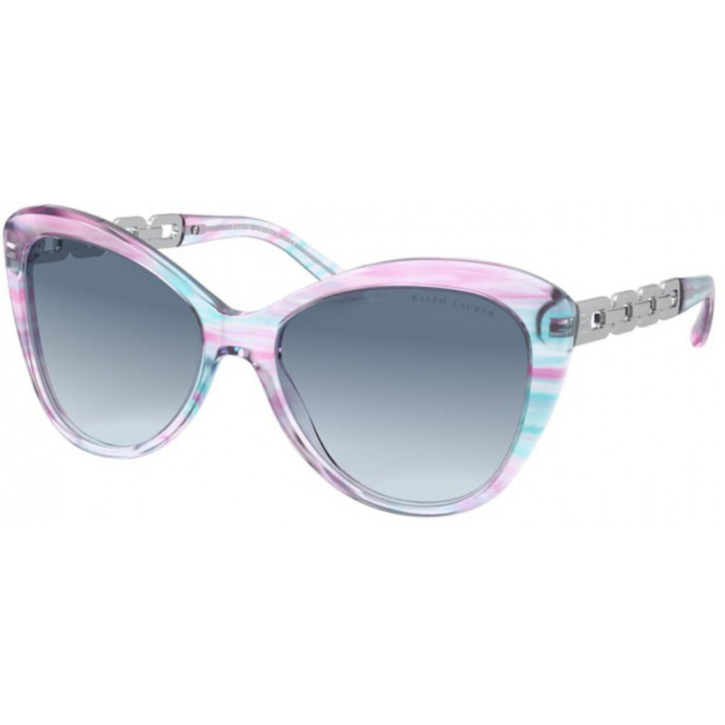 Sunglasses Ralph Lauren RL 8184 583219 Shiny Striped Violet