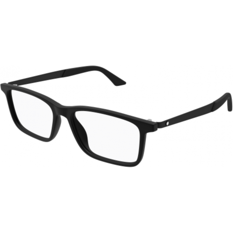 Eyeglasses Montblanc MB 0333 O- 001 Black / Transparent 55mm