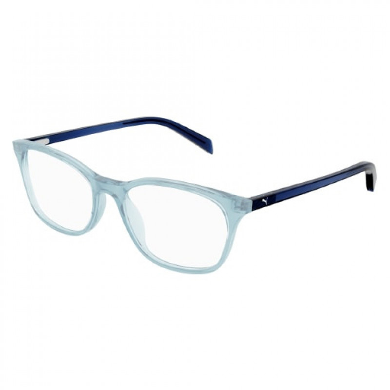 Eyeglasses Puma PJ 0031 O- 009 Light-blue / Transparent Blue Eyeglasses Puma PJ 0031 O- 009 Light-blue / Transparent Blue