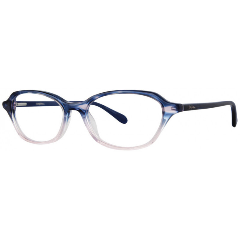 Eyeglasses Lilly Pulitzer Lizzi Blue Shell Eyeglasses Lilly Pulitzer Lizzi Blue Shell