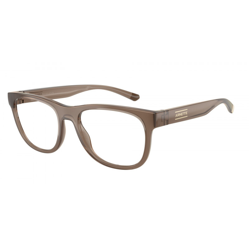 Eyeglasses Arnette AN 7296 U 3047 Opal Brown Demo Lens 53mm