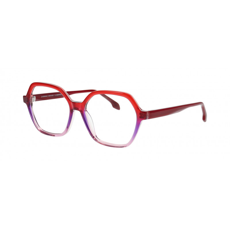 Eyeglasses Pro-design Denmark SIGNIFIC 2 4145 Gradient Red To Crystal / Nosepad Eyeglasses Pro-design Denmark SIGNIFIC 2 4145 Gradient Red To Crystal / Nosepad