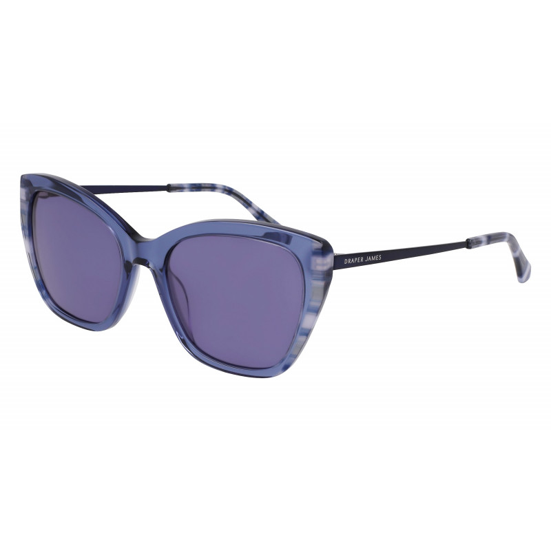 Sunglasses Draper James DJ 7057 400 Blue Crystal Sunglasses Draper James DJ 7057 400 Blue Crystal