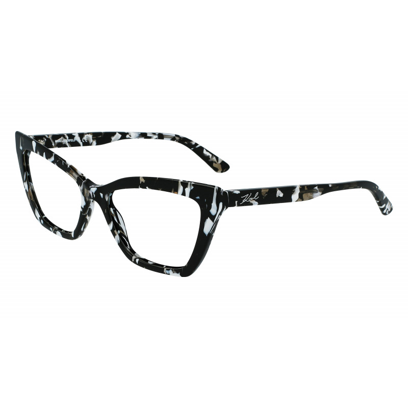 Eyeglasses KARL LAGERFELD KL 6063 007 Black/White Eyeglasses KARL LAGERFELD KL 6063 007 Black/White