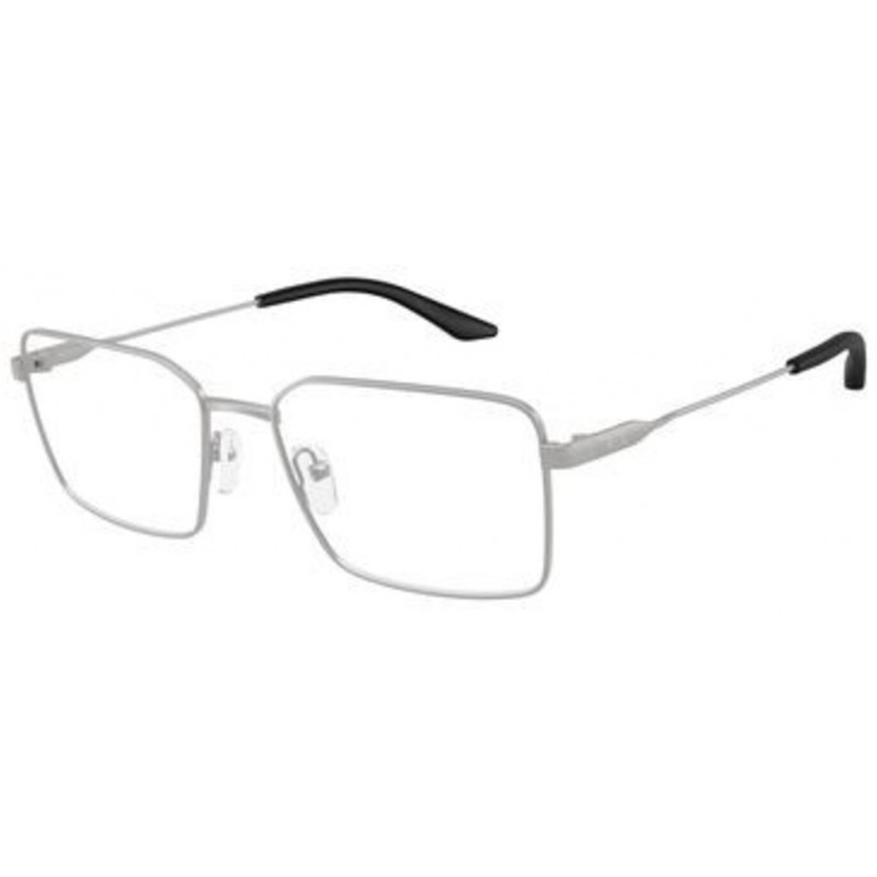 Eyeglasses Armani Exchange AX 1076 6020 Matte Silver Demo Lens 57mm