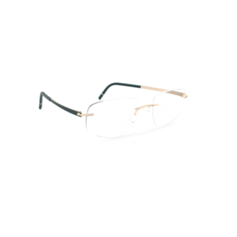 Eyeglasses Silhouette Momentum ( 5529 ) 5540 Teal / Brass 55mm