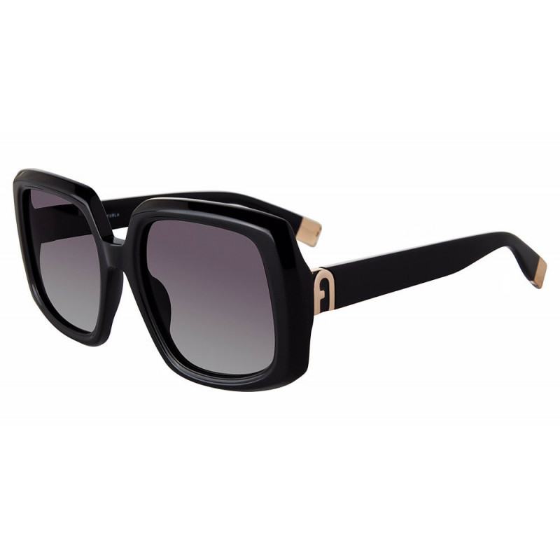 Sunglasses Furla SFU 709 0700 Shiny Black 54mm