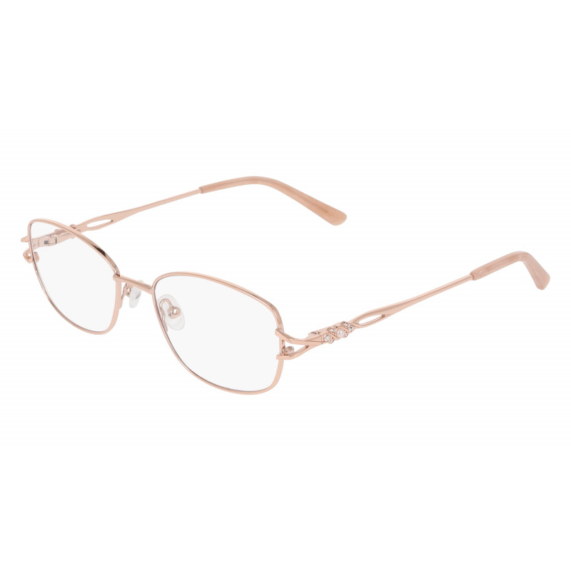 Eyeglasses MARCHON TRES JOLIE 212 770 Rose Gold Eyeglasses MARCHON TRES JOLIE 212 770 Rose Gold