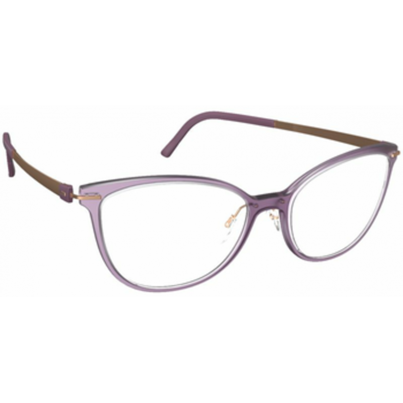 Eyeglasses Silhouette Infinity View Full Rim 1600 4020 Cassis Sundown 53mm