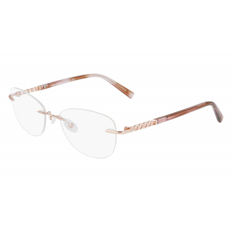 Eyeglasses MARCHON AIRLOCK CHARMED 203 770 Semi Matte Rose Gold