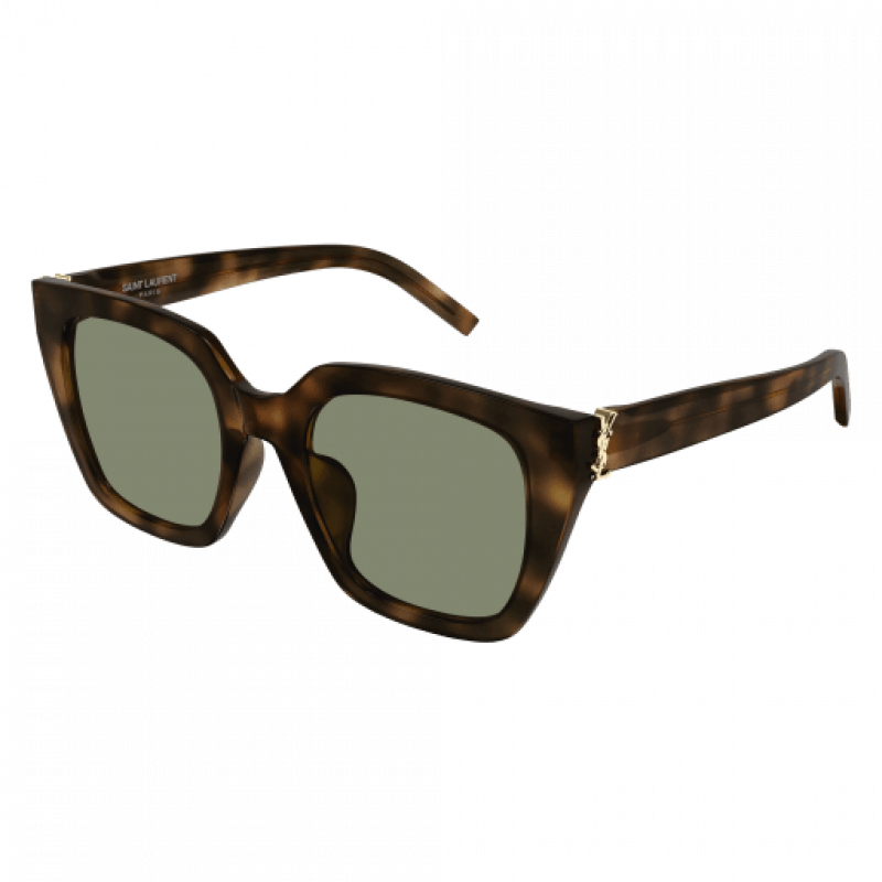 Sunglasses Saint Laurent SL M 143 /F- 003 Havana / Green Sunglasses Saint Laurent SL M 143 /F- 003 Havana / Green