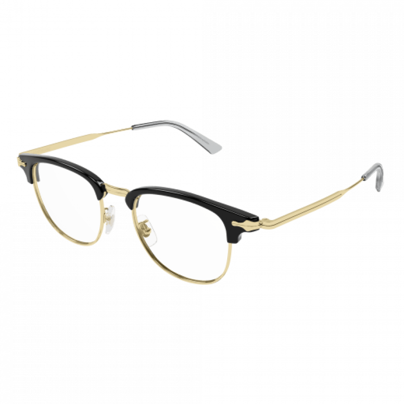 Eyeglasses Montblanc MB 0364 O- 001 Black / Transparent Gold Eyeglasses Montblanc MB 0364 O- 001 Black / Transparent Gold