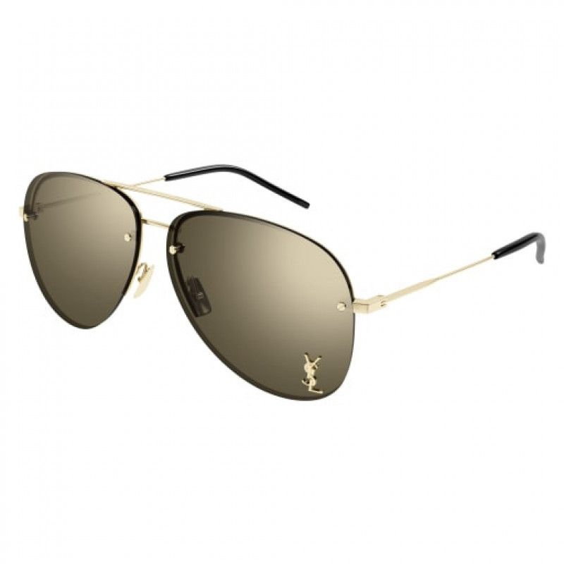 Sunglasses Saint Laurent CLASSIC 11 M- 004 Gold / Bronze Sunglasses Saint Laurent CLASSIC 11 M- 004 Gold / Bronze