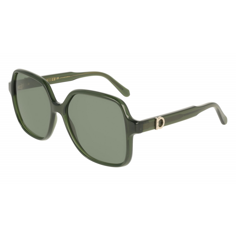 Sunglasses FERRAGAMO SF 2069 SE 317 Transparent Green Sunglasses FERRAGAMO SF 2069 SE 317 Transparent Green