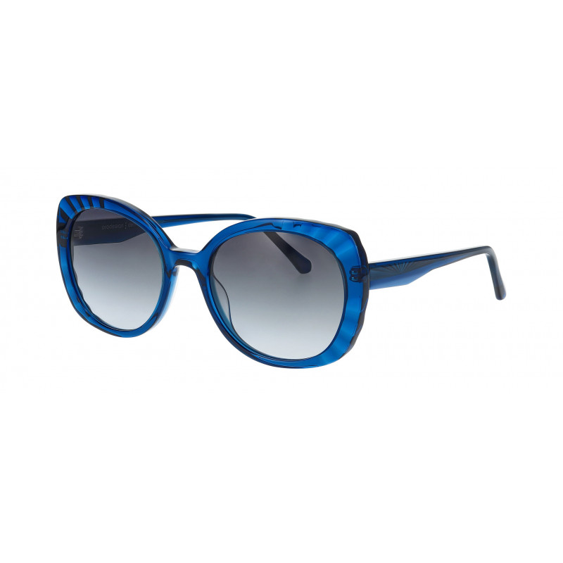 Sunglasses Pro-design Denmark STELLAR 1 S 9025 Blue Medium Transparent 55mm