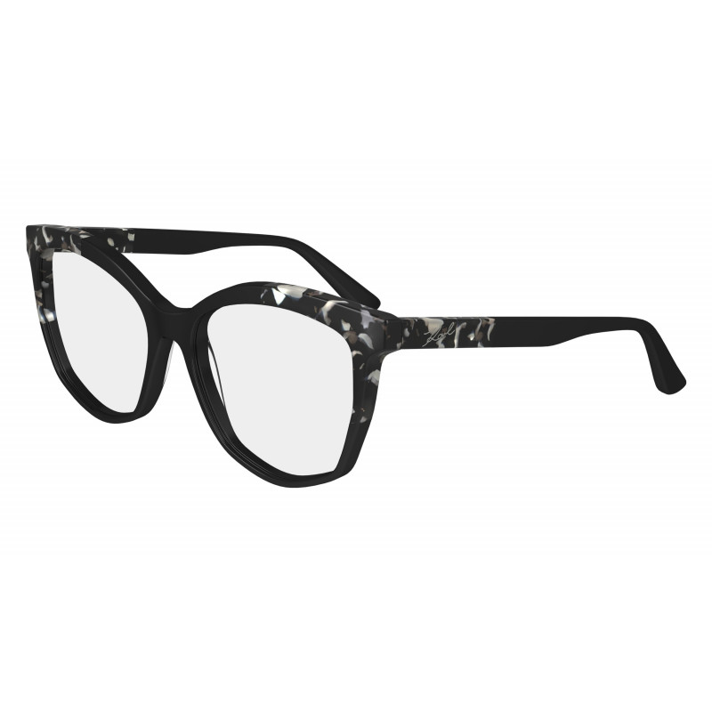Eyeglasses KARL LAGERFELD KL 6154 013 Black/Marble Black 55mm