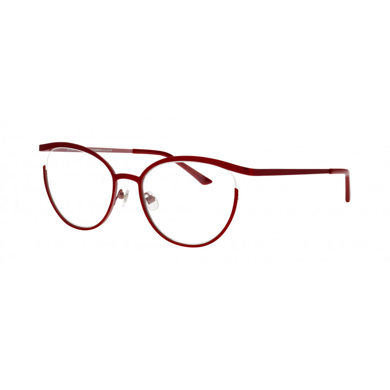 Eyeglasses Pro-design Denmark FLOW 2 4021 Red Medium Matt / Nosepad Eyeglasses Pro-design Denmark FLOW 2 4021 Red Medium Matt / Nosepad