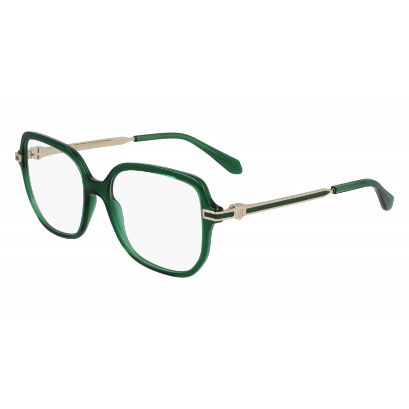 Eyeglasses FERRAGAMO SF 3012 317 Transparent Green Eyeglasses FERRAGAMO SF 3012 317 Transparent Green