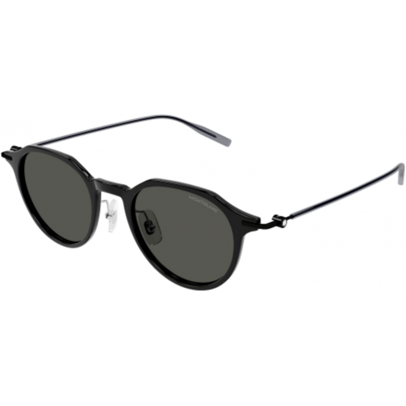 Sunglasses Montblanc MB 0355 S- 001 Black / Grey 49mm