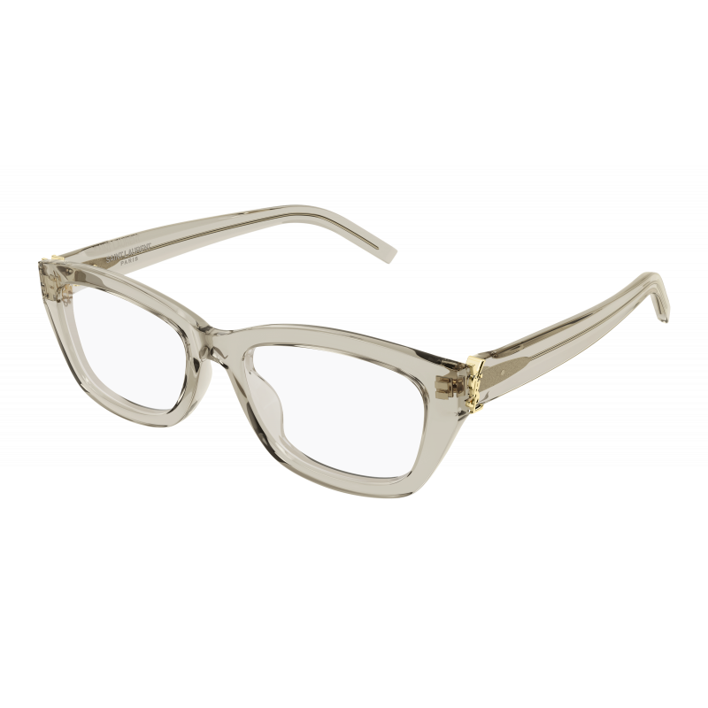 Eyeglasses Saint Laurent SL M 153 OPT- 004 Beige / Transparent 55mm