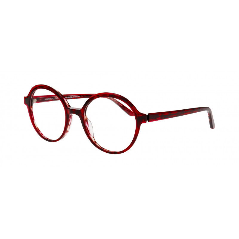 Eyeglasses Pro-design Denmark CLEAR 2 4024 Red Medium Demi Eyeglasses Pro-design Denmark CLEAR 2 4024 Red Medium Demi
