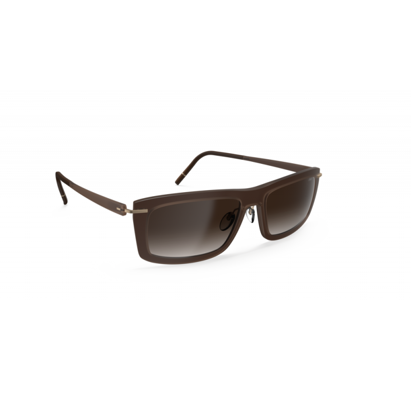 Sunglasses Silhouette Nonza 4091 6130 Pure Brown 56mm