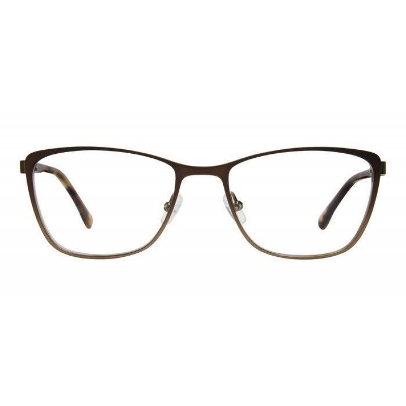Eyeglasses Liz Claiborne L 471 0MY Brown Beige Eyeglasses Liz Claiborne L 471 0MY Brown Beige