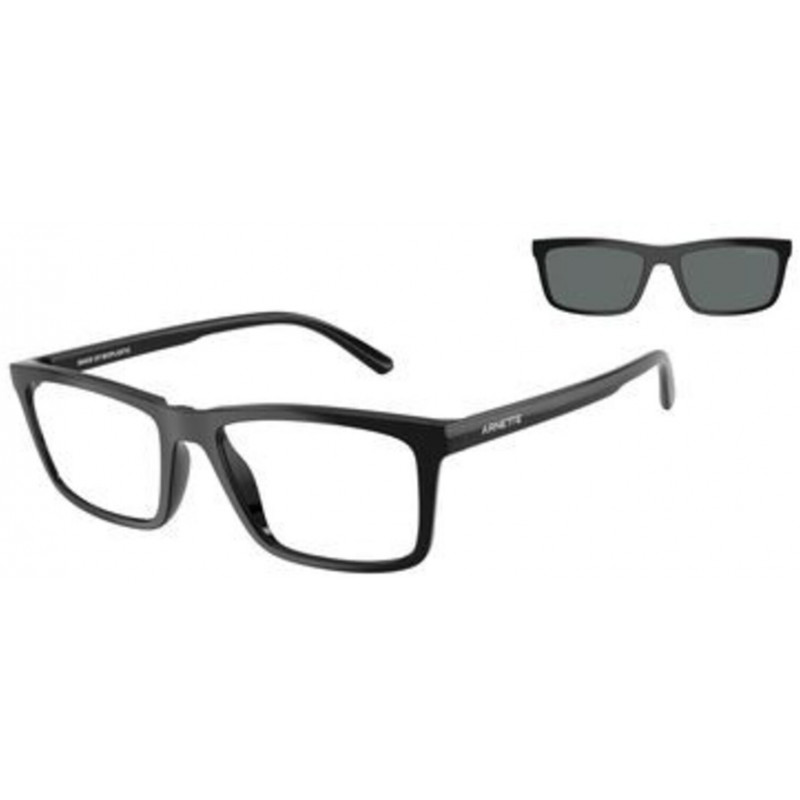 Sunglasses Arnette AN 4333 27531W Black / Clear Policarbonate Standard 55mm