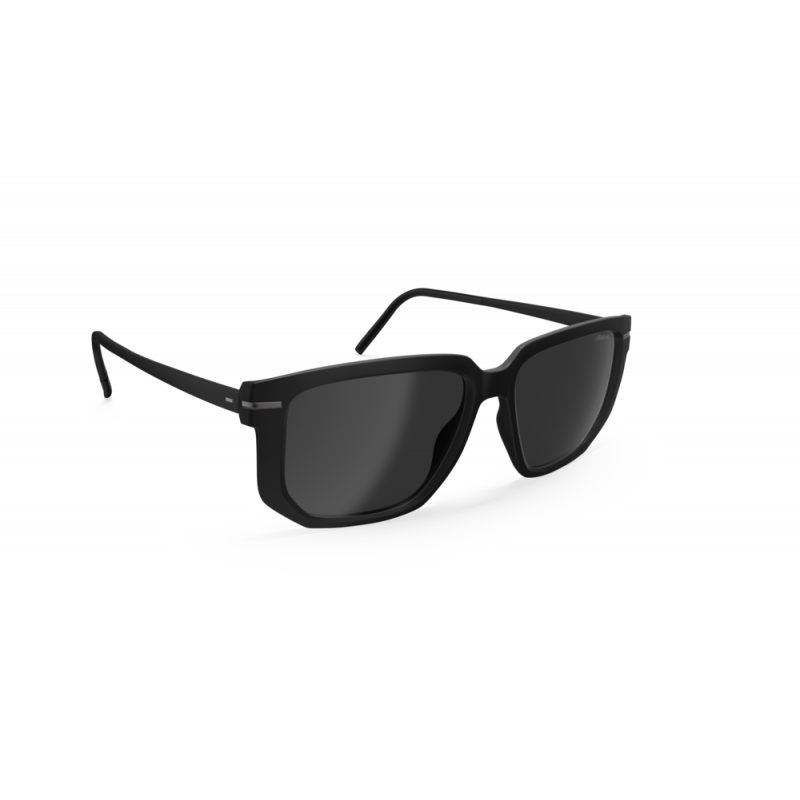 Sunglasses Silhouette Dora Four 4093 9060 Pure Black 56mm