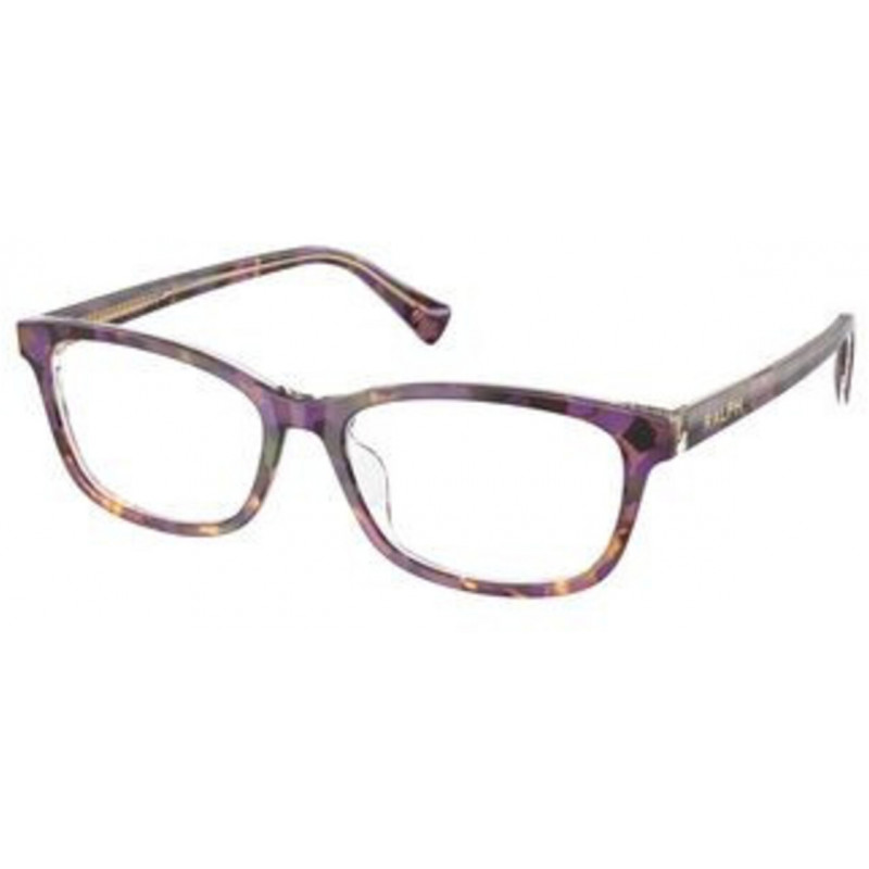 Eyeglasses Ralph RA 7194 U 6303 Violet Havana On Transparent / Demo 55mm