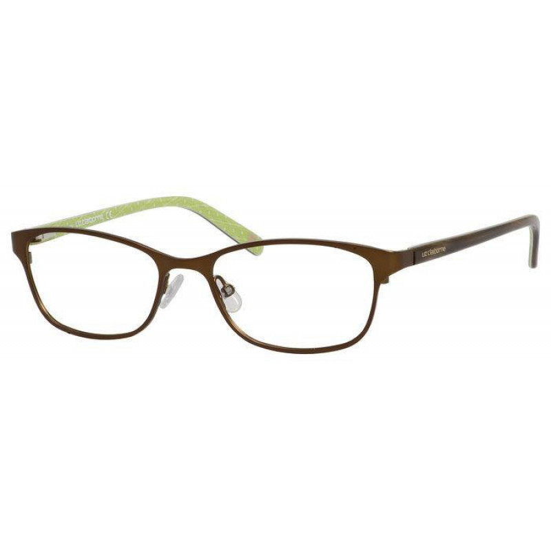 Eyeglasses Liz Claiborne L 425 RH9 Brown Eyeglasses Liz Claiborne L 425 RH9 Brown