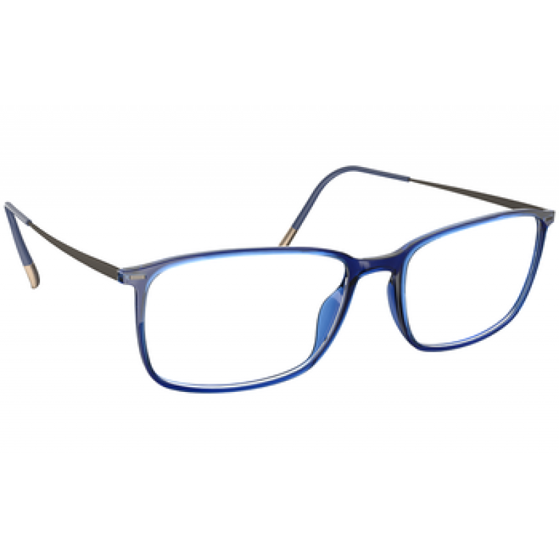 Eyeglasses Silhouette Illusion Lite Full Rim 2930 4560 Trusty Blue 56mm