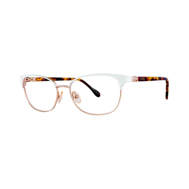 Eyeglasses Lilly Pulitzer Kira White Eyeglasses Lilly Pulitzer Kira White