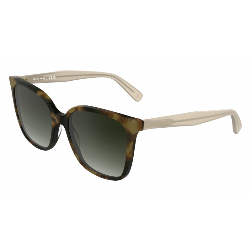 Sunglasses LONGCHAMP LO 807 S 321 Khaki Havana 55mm