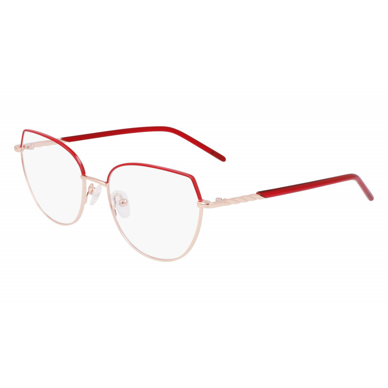 Eyeglasses MARCHON M- 4030 772 Rose Gold/Red Eyeglasses MARCHON M- 4030 772 Rose Gold/Red
