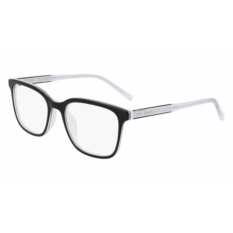 Eyeglasses DKNY DK 5065 001 Black/White Laminate Eyeglasses DKNY DK 5065 001 Black/White Laminate