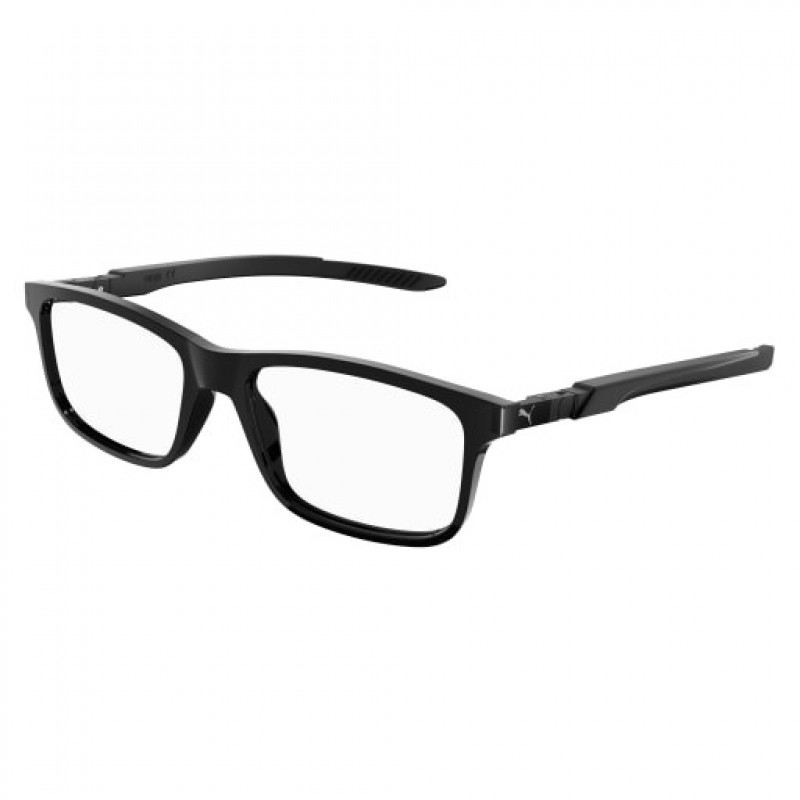 Eyeglasses Puma PU 0362 O- 001 Black / Transparent Eyeglasses Puma PU 0362 O- 001 Black / Transparent