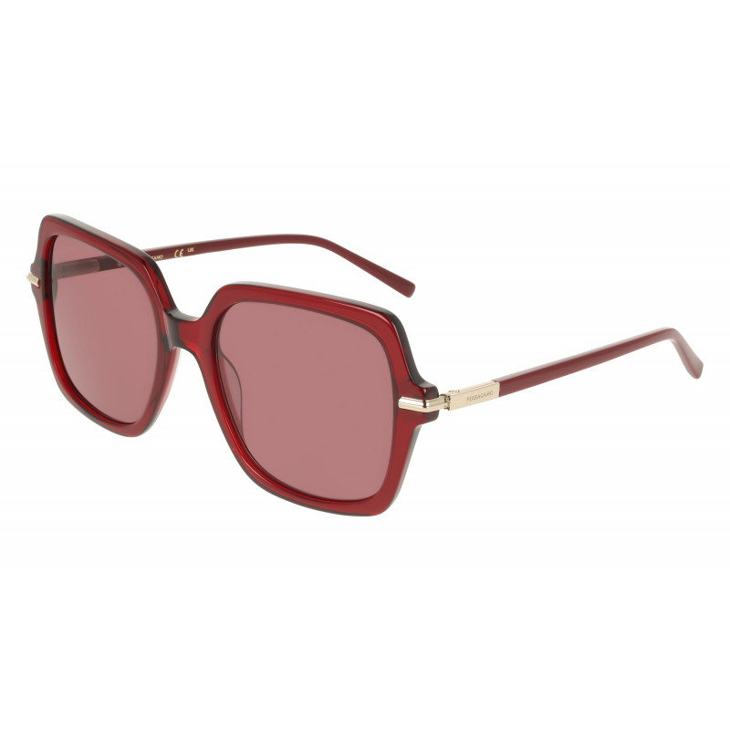 Sunglasses FERRAGAMO SF 2076 S 616 Transparent Red Sunglasses FERRAGAMO SF 2076 S 616 Transparent Red