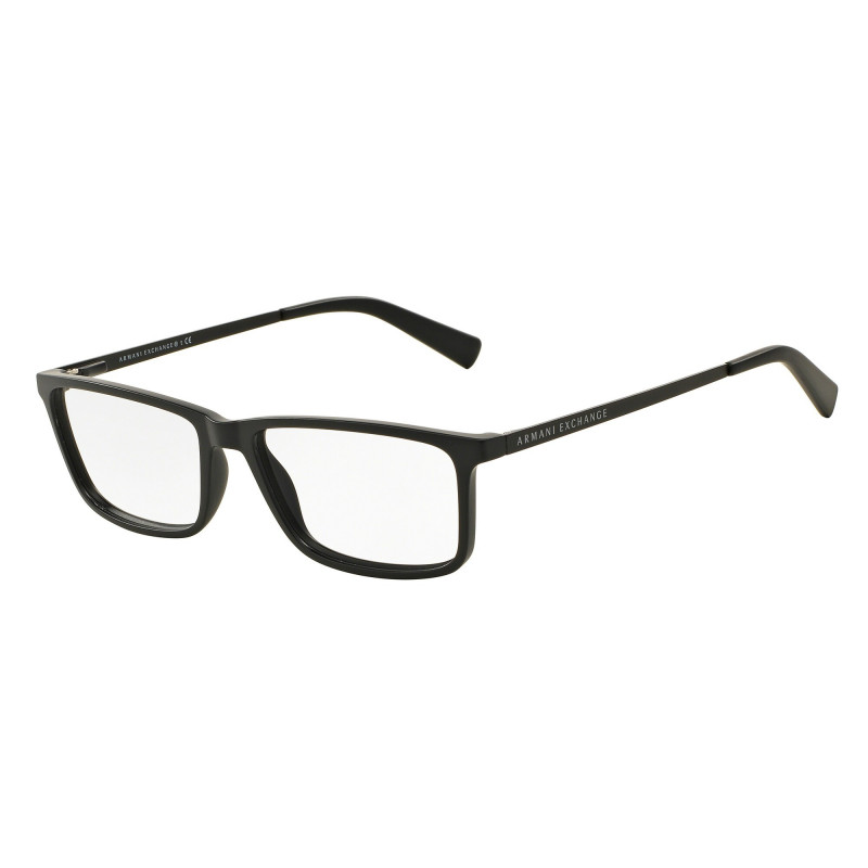 Eyeglasses Armani Exchange AX 3027 F Asian fit 8078 Matte Black