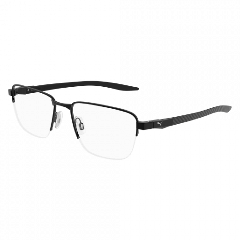 Eyeglasses Puma PU 0456 O- 005 Black / Transparent Eyeglasses Puma PU 0456 O- 005 Black / Transparent
