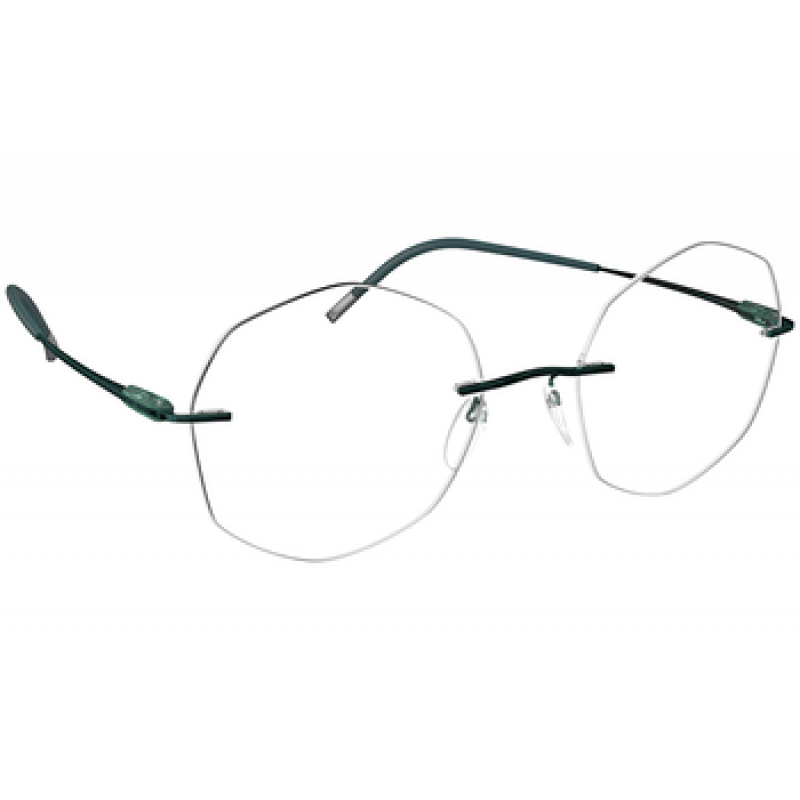 Eyeglasses Silhouette Purist ( 5561 ) 5540 Serene Green Eyeglasses Silhouette Purist ( 5561 ) 5540 Serene Green