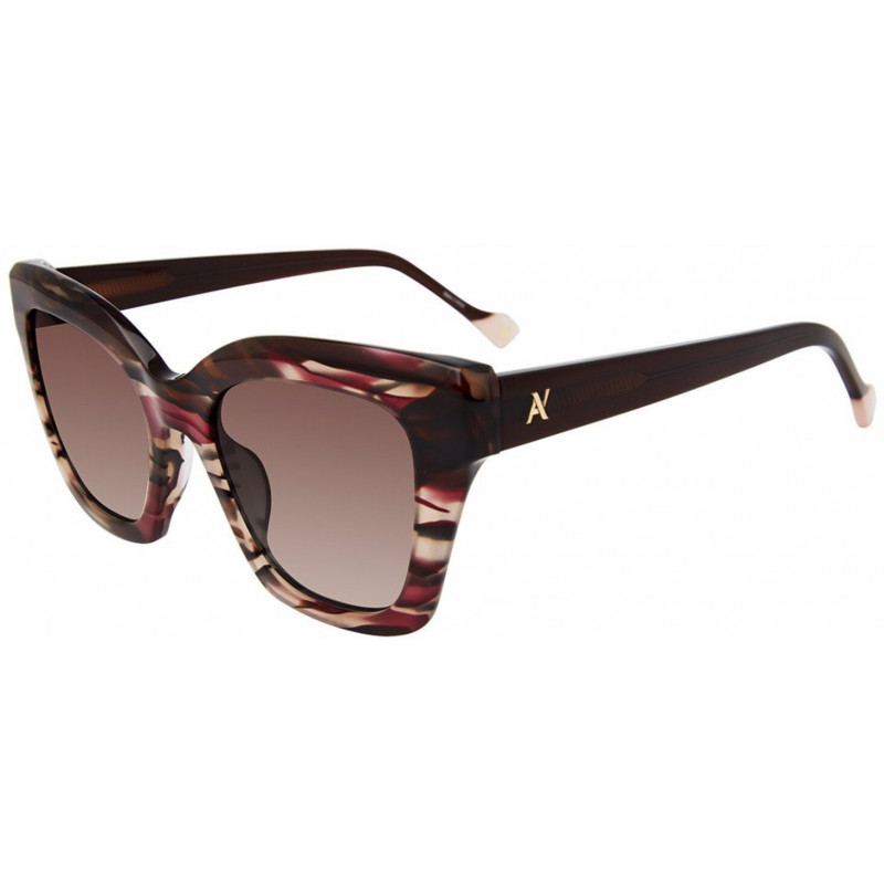 Sunglasses Yalea SYA 142 0ach Grad Powder/Brown 52mm