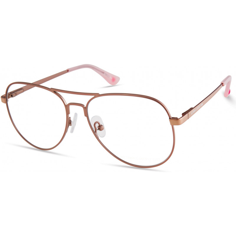 Eyeglasses Pink PK 5010 073 Light W/Rose Gold Temple  Heart W/ Tips Eyeglasses Pink PK 5010 073 Light W/Rose Gold Temple  Heart W/ Tips